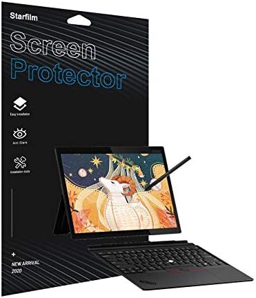 Starfilm Ekran Koruyucu için Lenovo Thinkpad X1 Tablet (3rd Gen) 13 İnç Tam Ekran Koruyucu ile Hassas Kesim.Parlama