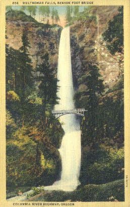 Columbia Nehri Otoyolu, Oregon Kartpostalı