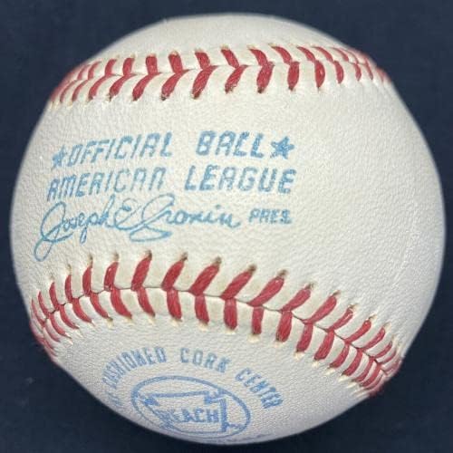 Mickey Charles Mantle Tam Adı İmzalı Resmi Spalding Joe Cronin Beyzbol PSA İmzalı Beyzbol Topları