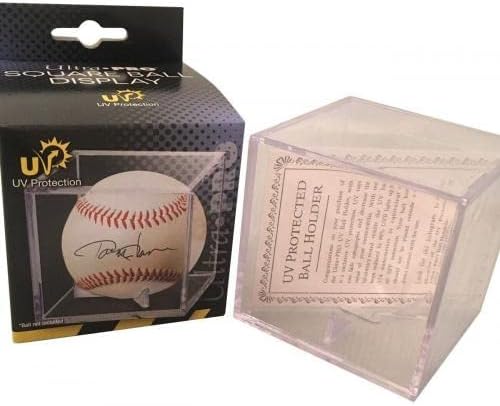 Jim Edmonds İmzalı 2006 Dünya Serisi UV Kasalı İmzalı Beyzbol JSA COA-İmzalı Beyzbol Topları