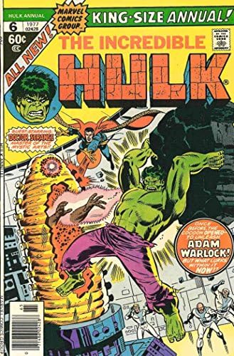 İnanılmaz Hulk, Yıllık 6 VF / NM; Marvel çizgi romanı / Paragon-Doktor Garip