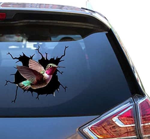 Hummingbird vinil araba Çıkartması Hummingbird Kağıt Çıkartmalar Kawaii Temiz Traktör Çıkartmalar Anne için Serin