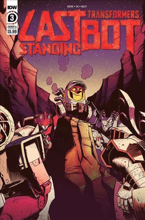 Transformers: Ayakta Kalan Son Bot 3A VF / NM; IDW çizgi romanı