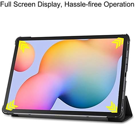 samsung Galaxy Tab için S6 Lite 10.4 2020 P610 P615 Akıllı Kapak, Ultra İnce Folio Standı Hafif Otomatik Uyku/Uyandırma