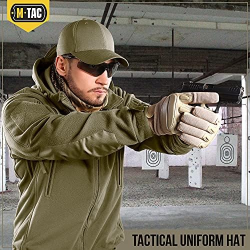 M-Tac Taktik beyzbol şapkası-Ayarlanabilir Düz Egzersiz yuvarlak şapka, Erkekler ve Kadınlar için Yırtılmaz Şapkalar