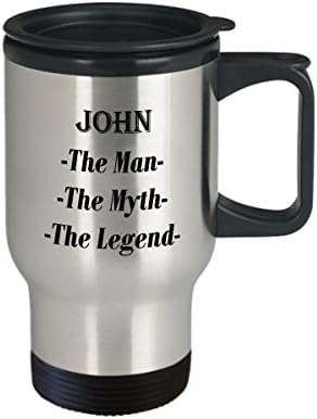 John - adam efsane efsane harika kahve kupa hediye-14oz seyahat kupa