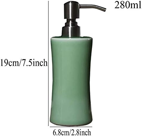 BKDFD Sabunluk, Kare Tezgah Sabunluk, Banyoda Her Türlü Sıvı Sabun veya Losyon için Uygundur (Renk: E)