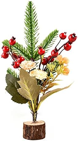 Asılı Çiçekler Mini Noel Ağacı Masa Süslemeleri Ağaçlar Masa Centerpiece Meyveleri Dalları Ofis Masası Raf Manto Mutfak