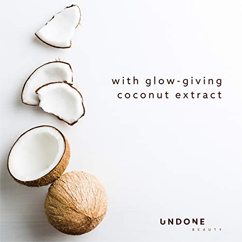 Doğal, Nemli Derin Nötr Işıltı için Hindistan Cevizli Undone Beauty Unfoundation Light Coverage Glow Tint Fondöten
