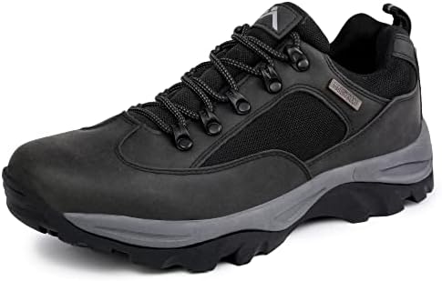 CC-Los Su Geçirmez yürüyüş ayakkabıları Erkekler için Körüklü Dil iş ayakkabısı, Boyut 7.5-14