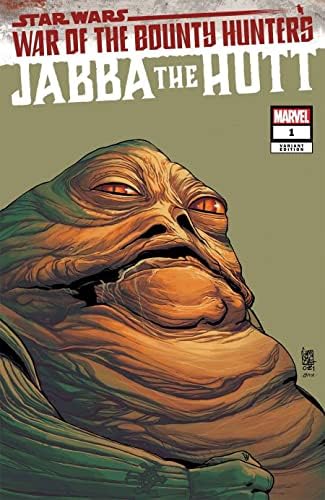 Yıldız Savaşları: Ödül Avcılarının Savaşı-Jabba the Hutt 1C VF; Marvel çizgi roman / Headshot varyantı