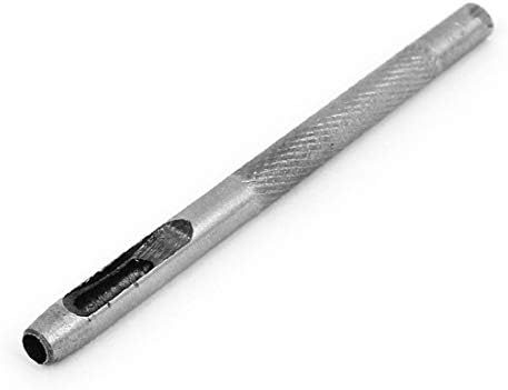 X-DREE Leather Belt Watch Gasket 3.5mm Dia Hollow Hole Punch Cutter Tool(Herramienta de cortador de perforación de