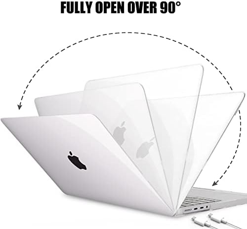 B BELK MacBook Pro 16 inç Kılıf ile Uyumlu 2023 2022 2021 A2780 A2485 M2 M1 Pro/Max Çip, Yeni MacBook Pro 16 için