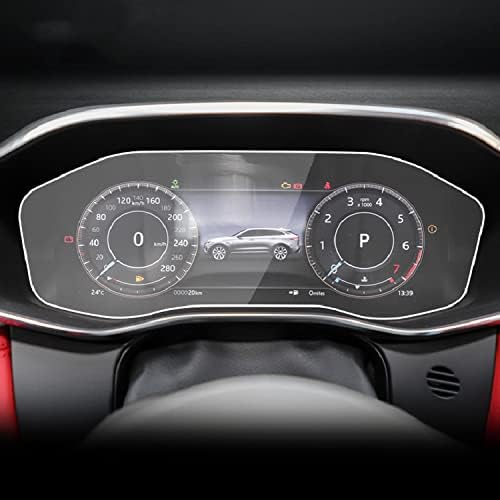 GZGZ Araba iç Gösterge Paneli LCD Ekran TPU koruyucu film, Jaguar F-PACE 2021 için