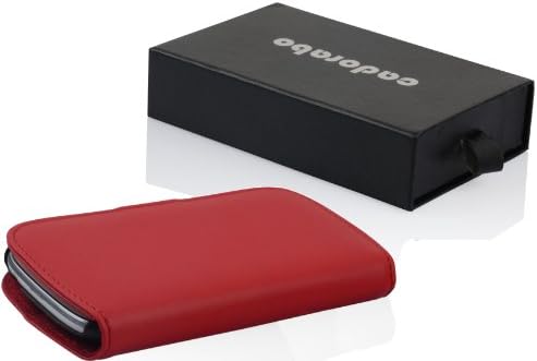 Cadorabo Kitap Çantası Samsung Galaxy S3 / S3 NEO ile uyumlu Şeker Elma kırmızısı-Stand Fonksiyonu ve Kart Yuvası