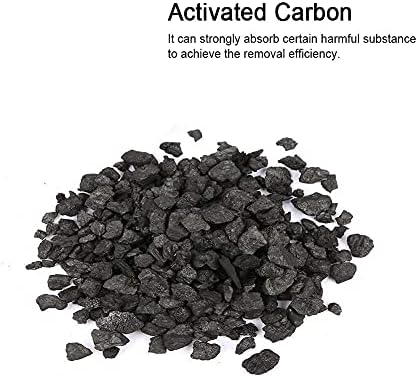 Hffheer Akvaryum Arıtma Aktif Karbon akvaryum filtresi Kömür Medya Akvaryum balık tankı Arıtma Aksesuarları ile İnce