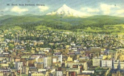 Portland, Oregon Kartpostalı