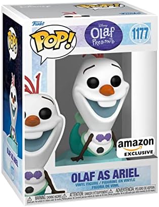 POP Pop! Disney!: Olaf Sunar - Olaf Ariel olarak, Kardan Adam-POP 1 Çok Renkli