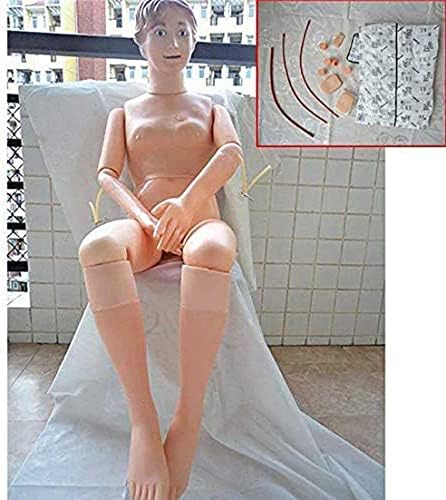 TUOZHE İnsan Anatomik Modeli Erkek ve Kadın Hemşirelik Mankeni Çok Fonksiyonlu Hasta Bakım Simülatörü Hemşirelik Tıbbi