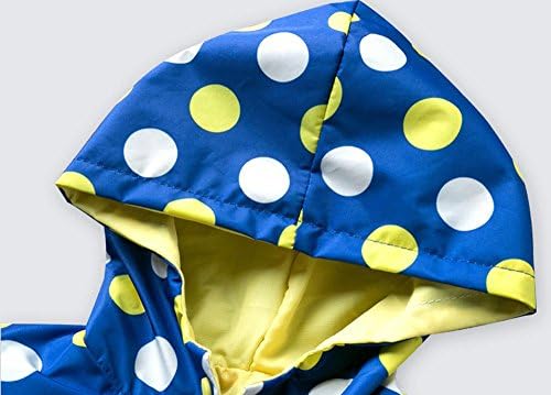 Wennikids Bebek Kız Erkek Yağmurluk Rüzgarlık Kapüşonlu Bombacı Kabanlar Giyim Ceket