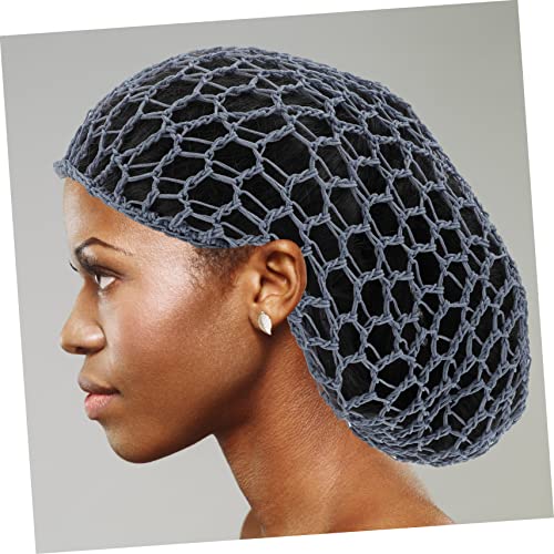 FOMİYES Saç Net Örgü Saç Kapaklar Kadınlar için Kız Şapka Örme Şapka 3 adet Tığ Örgü Saç Filesi Kıvırcık Saç Bonesi