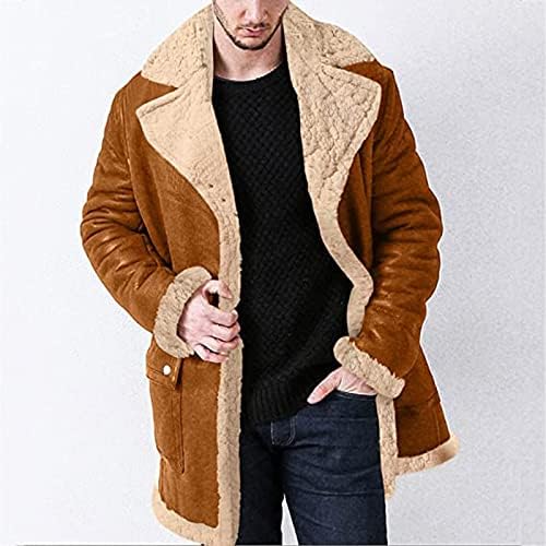Ceketler Erkekler için Hood Kış Fermuar Ceket Yaka Yaka Uzun Kollu Yastıklı Polyester Ceket Giyim Ceketler