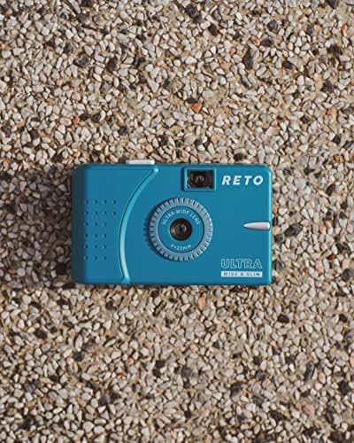 RETO Ultra Geniş ve ince 35mm Yeniden Kullanılabilir Gün ışığı filmi Kamera-22mm Genişliğinde Lens, Odaksız, Hafif,