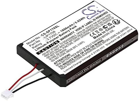 Qıgenıa LIP1708 için Yedek Pil CFI-ZCT1W CFI - 1015A PS5 DualSense, Pil (1600 mAh / 3.7 V)