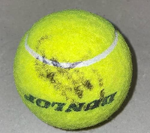 Novak Djokovic İmzalı İmzalı Nadir Ao 2023 Tenis Topu Coa Legend İle Yeni - İmzalı Tenis Topları