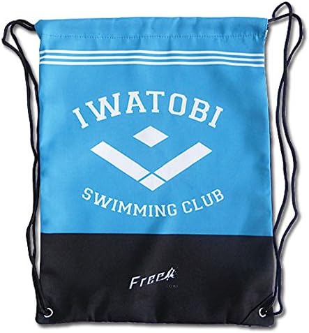 Özgür! Iwatobi Yüzme Kulübü: Iwatobi Lisesi Logo Drawtsring ÇANTASI