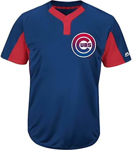 Majestic Chicago Cubs Premier Kartal Havalı Temel Çocuğun Gençliği 2 Düğmeli Forma