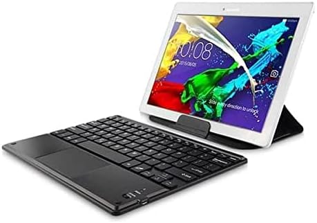 NOBKLEN Çocuk Tableti JR-J10 (10 inç) ile Uyumlu BoxWave Klavye - Trackpad'li İnce Tuşlar Bluetooth Klavye, NOBKLEN