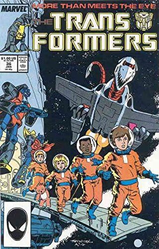 Transformers, 36 VF / NM ; Marvel çizgi romanı