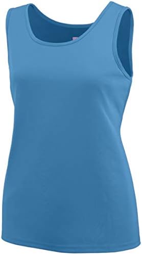 Augusta Sportswear 1705 Kadın Eğitim Tankı, Columbia Mavisi, Büyük