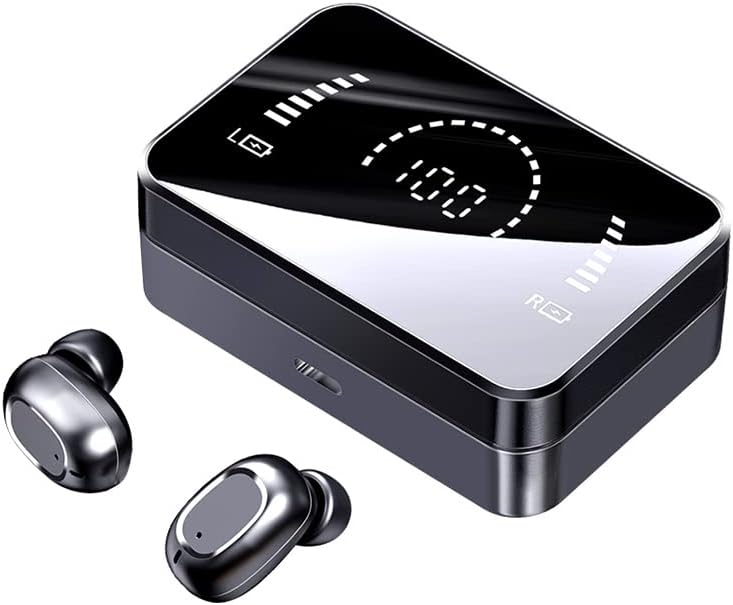 Aktif Gürültü iptali ile Kablosuz Dokunmatik Kulaklıklar Yeni Sürüm Bluetooth 5.2 Spor 3D Stereo Dahili Mikrofon,