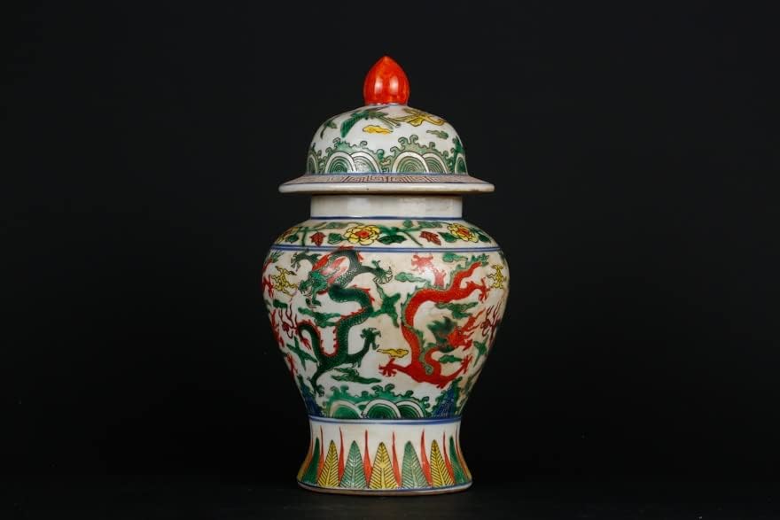 YLYAJY Çin Tarzı Antika Tankı Antika Kavanoz Ev Dekorasyon Porselen Süsler