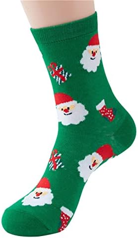 Kadın Casual Ekip Çorap Aile Göstermek için Çorap Rahat Komik Pamuk Rahat Çorap Bulanık Noel