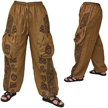 Siamrose Yoga harem pantolon Erkek Kadın Casual Baggy dinlenme pantolonu 2 Büyük Cepler