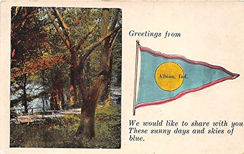 Albion, Illinois Kartpostalı