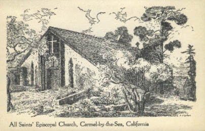 Carmel-by-the-Sea, Kaliforniya Kartpostalı