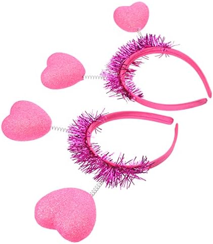 PartyKindom 2 Adet Yaratıcı Kız Şapkalar Romantik Saç Aksesuarları sevgililer Günü Hediyesi için Ev/Duvar / Oda Süslemeleri