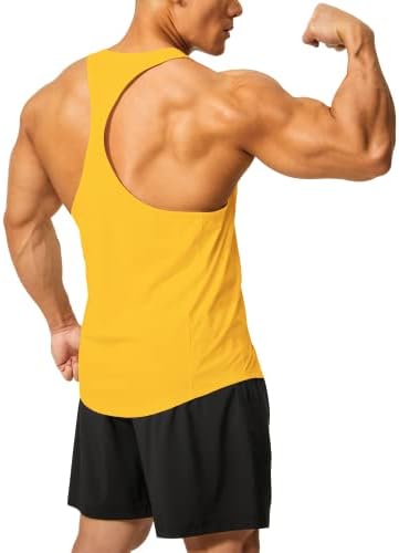 DEMOZU erkek Y Geri Stringer Tank Top Vücut Geliştirme Kas Egzersiz Atletik Koşu Plaj spor salonu için üst giyim 3