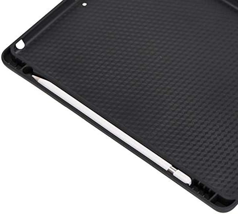 Venito Lecce Deri Cüzdan Kılıf iPad 10.2-2019 ile Uyumlu - Flex Kolu Tablet Cüzdan (Rustik Siyah)