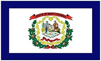 Batı Virjinya Eyalet Bayrağı 3x5 YENİ 3 x 5 DAĞCILAR