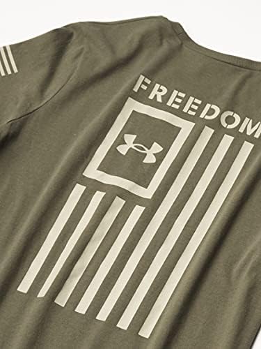 Zırh altında Erkek Yeni Özgürlük Bayrağı Tshirt