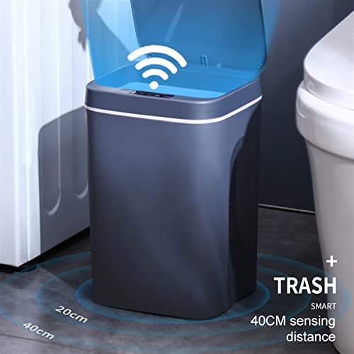 WYNDEL çöp tenekesi 12-16L Akıllı çöp tenekesi otomatik sensörlü çöp kovası Elektrikli çöp kutusu Su Geçirmez çöp