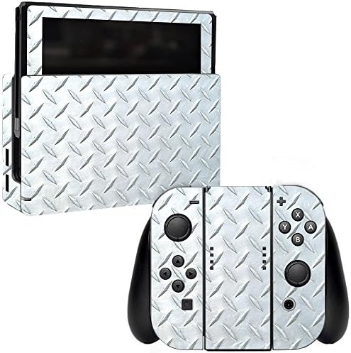 Nintendo Switch ile Uyumlu MightySkins Cilt - Elmas Plaka / Koruyucu, Dayanıklı ve Benzersiz Vinil Çıkartma sarma