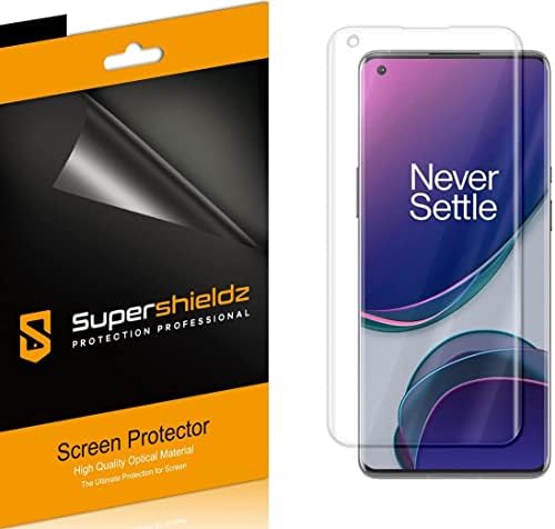 (2 Paket) Supershieldz OnePlus 9 Pro ve OnePlus 9 Pro 5G Ekran Koruyucu için Tasarlanmış, 0.12 mm, yüksek Çözünürlüklü