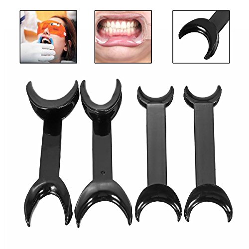Angzhılı Diş Çift Kafa Ağız Açacağı T-Şekil Siyah Yanak Retraktörleri Diş Siyah İntraoral Yanak Dudak Toplayıcı Açıcı