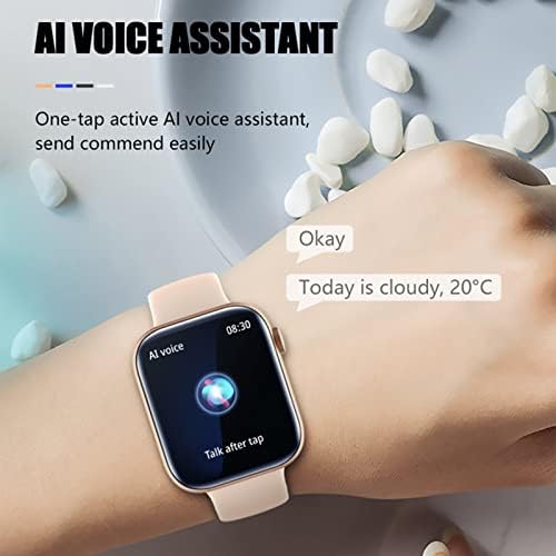 IOS ve Android Telefon için Arama Yapabilen ve Mesaj Yazabilen Akıllı Saat, 1.8 HD Tam Dokunmatik Ekranlı Smartwatch